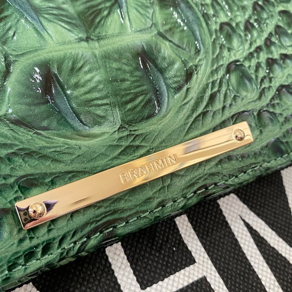 🐊PARAKEET MELBOURNE Brahmin ADY Wallet NWT - Picture 3 of 7